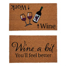 Wine Sentiment Coir Mat