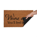 Wine Sentiment Coir Mat