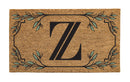 Monogram Coir Mat, Letter  "Z"