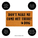 Don't make me Coir Mat