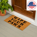 Wipe your paws Coir Mat
