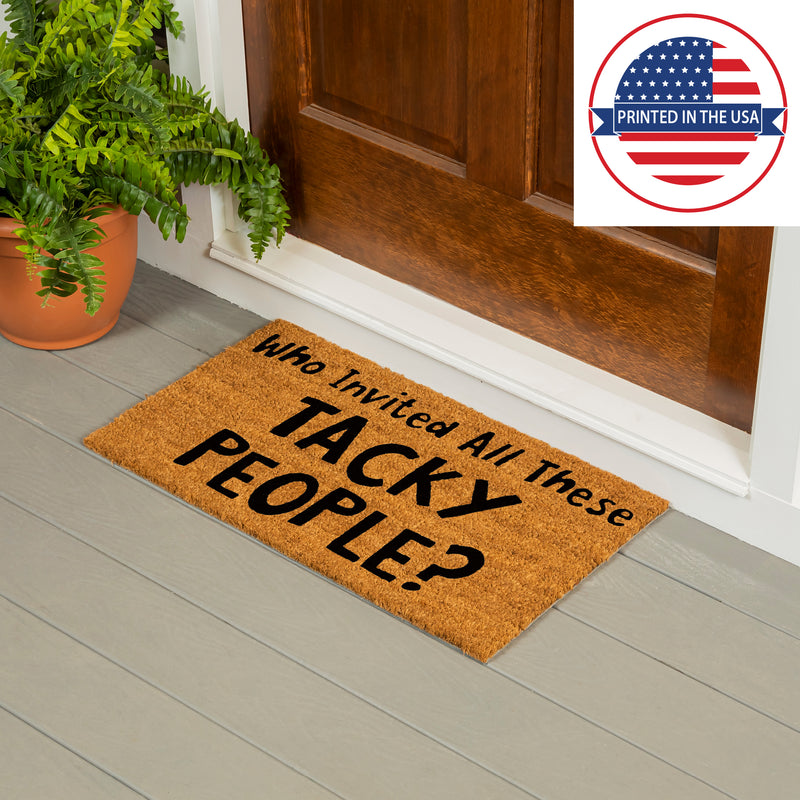 Tacky People Coir Mat