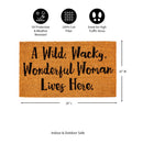Wonderful Woman Coir Mat