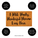 Wonderful Woman Coir Mat