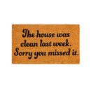 The house was clean Coir Mat