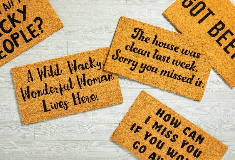 Daily Sentiment Coir Mat