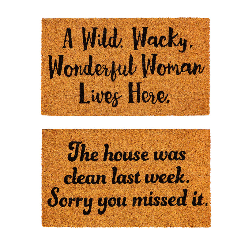 Daily Sentiment Coir Mat