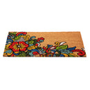Bold Floral Coir Mat