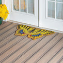 Swallowtail Butterfly Shaped Coir Mat