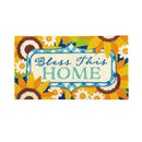 Bless this Home Sunflowers Coir Mat