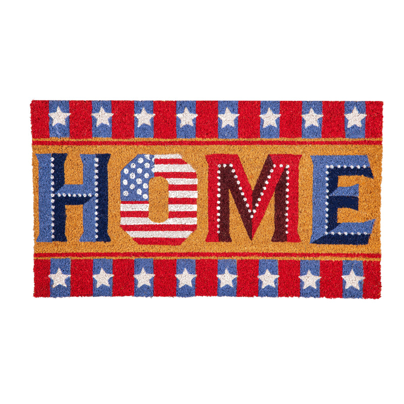 Patriotic Home Coir Mat