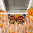 Mariposa Melody Butterfly Shaped Coir Mat