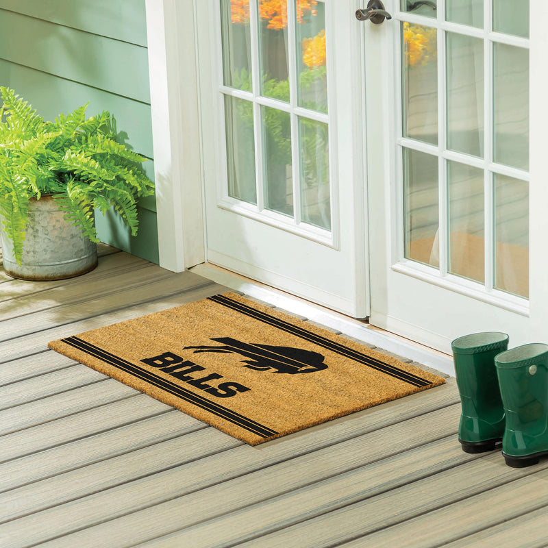 Buffalo Bills Large One Color Coir Mat, 36"x24"
