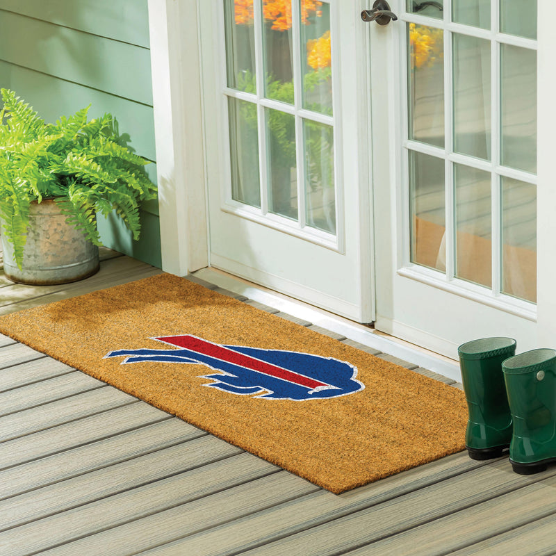 Buffalo Bills Extra Large Full Color Coir Mat, 60"x24"
