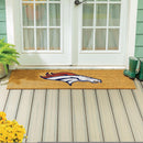 Denver Broncos Extra Large Full Color Coir Mat, 60"x24"