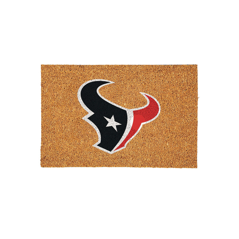 Houston Texans Large Full Color Coir Mat, 36"x24"