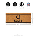 Indianapolis Colts Extra Large One Color Coir Mat, 60"x24"