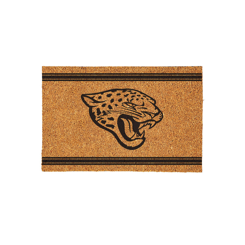 Jacksonville Jaguars Large One Color Coir Mat, 36"x24"