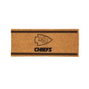 Kansas City Chiefs Extra Large One Color Coir Mat, 60"x24"