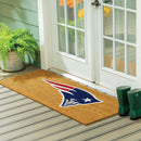 New England Patriots Extra Large Full Color Coir Mat, 60"x24"
