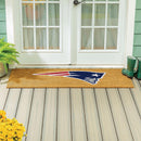 New England Patriots Extra Large Full Color Coir Mat, 60"x24"