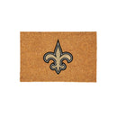 New Orleans Saints Large Full Color Coir Mat, 36"x24"