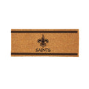 New Orleans Saints Extra Large One Color Coir Mat, 60"x24"