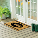 New York Jets Large One Color Coir Mat, 36"x24"