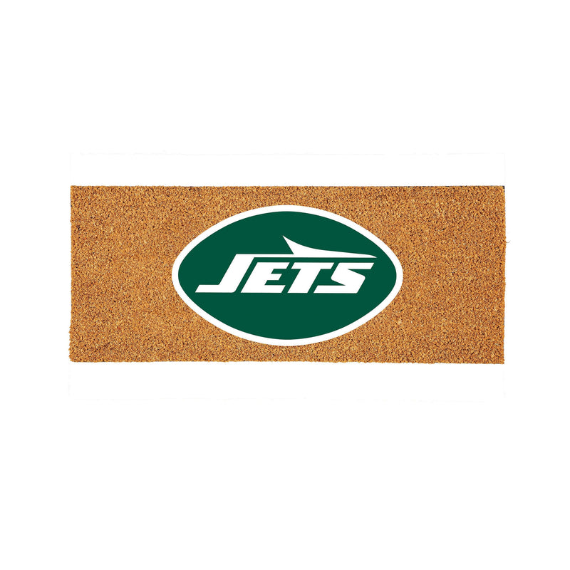 New York Jets Extra Large Full Color Coir Mat, 60"x24"