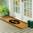 New York Jets Extra Large One Color Coir Mat, 60"x24"