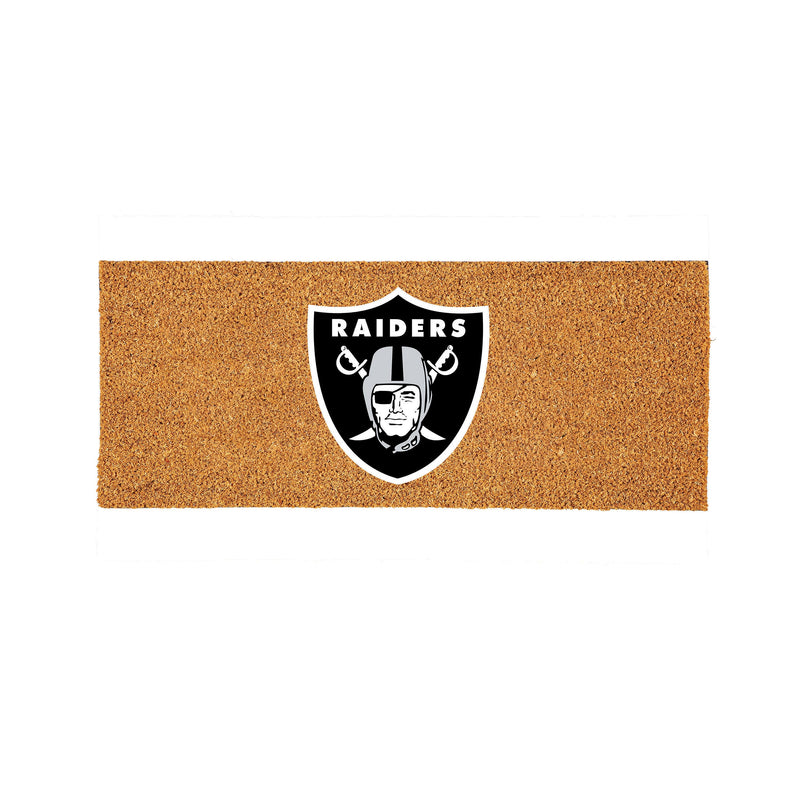 Las Vegas Raiders Extra Large Full Color Coir Mat, 60"x24"