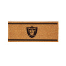 Las Vegas Raiders Extra Large One Color Coir Mat, 60"x24"