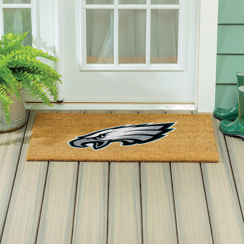 Philadelphia Eagles Large Full Color Coir Mat, 36"x24"