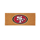 San Francisco 49ers Extra Large Full Color Coir Mat, 60"x24"