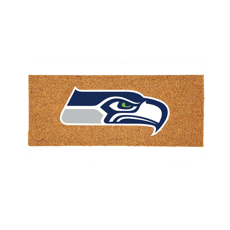 Seattle Seahawks Extra Large Full Color Coir Mat, 60"x24"