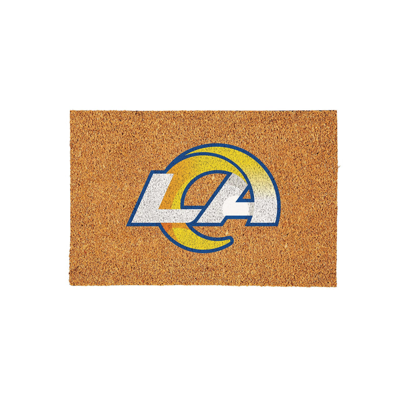Los Angeles Rams Large Full Color Coir Mat, 36"x24"