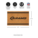 Los Angeles Rams Large One Color Coir Mat, 36"x24"