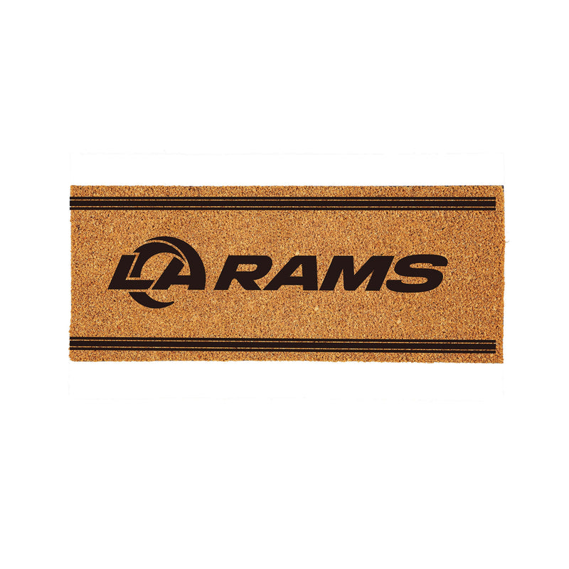 Los Angeles Rams Extra Large One Color Coir Mat, 60"x24"