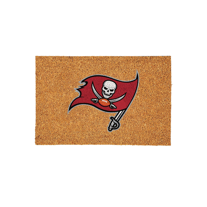 Tampa Bay Buccaneers Large Full Color Coir Mat, 36"x24"