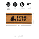 Boston Red Sox Extra Large One Color Coir Mat, 60"x24"