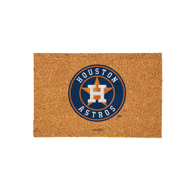 Houston Astros Large Full Color Coir Mat, 36"x24"