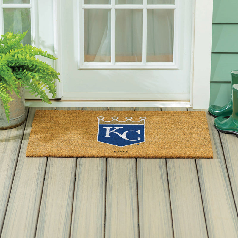 Kansas City Royals Large Full Color Coir Mat, 36"x24"