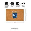 Kansas City Royals Large Full Color Coir Mat, 36"x24"
