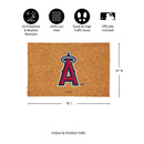 Los Angeles Angels Large Full Color Coir Mat, 36"x24"
