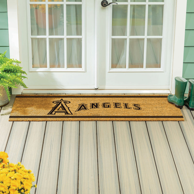 Los Angeles Angels Extra Large One Color Coir Mat, 60"x24"