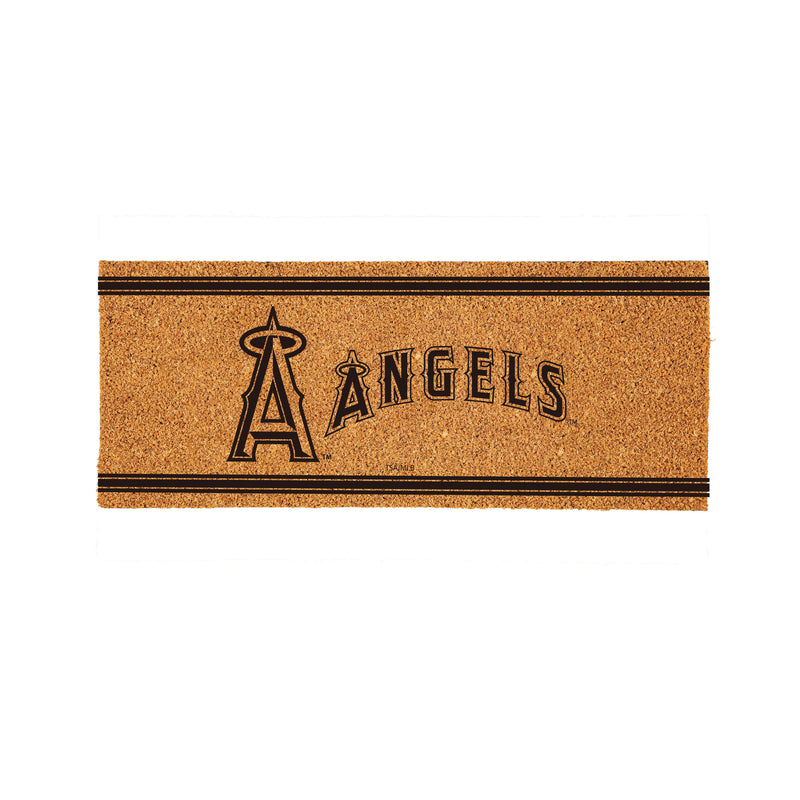 Los Angeles Angels Extra Large One Color Coir Mat, 60"x24"