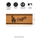 Los Angeles Dodgers Extra Large One Color Coir Mat, 60"x24"
