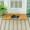 Miami Marlins Large Full Color Coir Mat, 36"x24"
