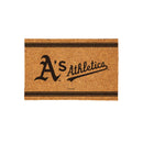 Athletics Large One Color Coir Mat, 36"x24"