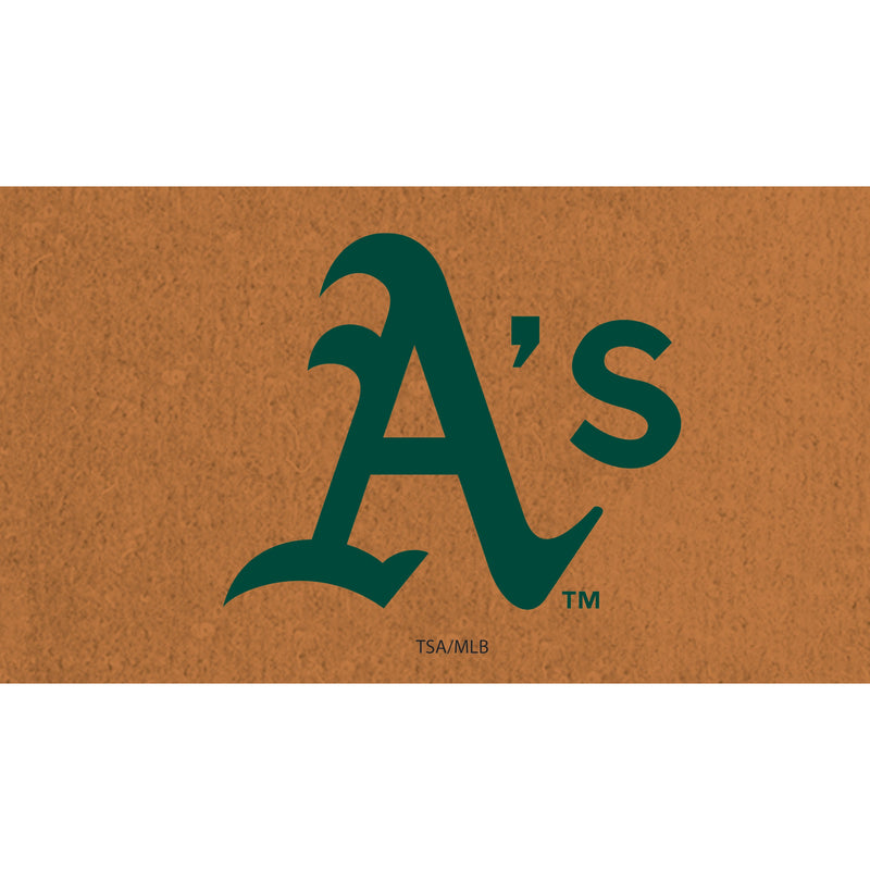 Oakland A's Coir Mat 16"x28"